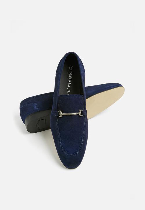 Superbalist - Horsebit suede loafer - navy