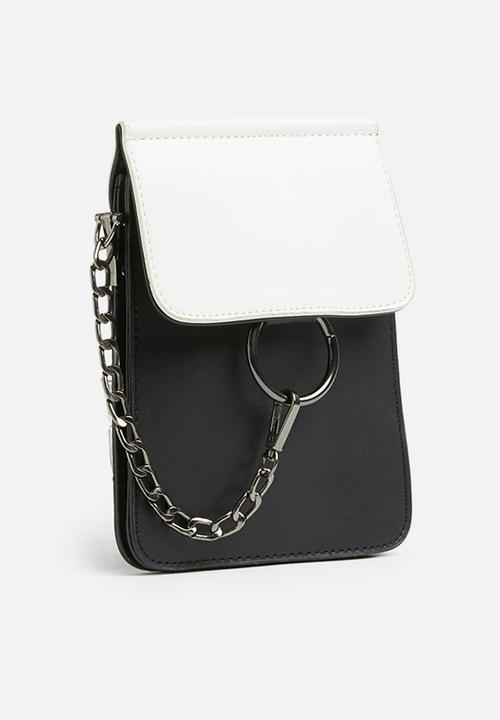 dailyfriday - Alissia chain crossbody - black & white