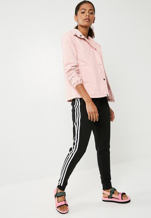 Jacqueline de Yong - Serena quilted jacket - pink 