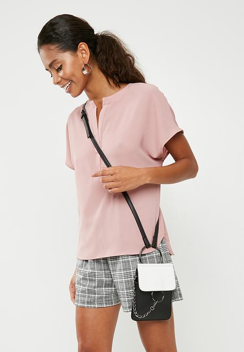 dailyfriday - Alissia chain crossbody - black & white