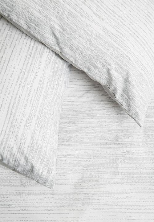 DNU Sheraton - Stria duvet cover set - grey