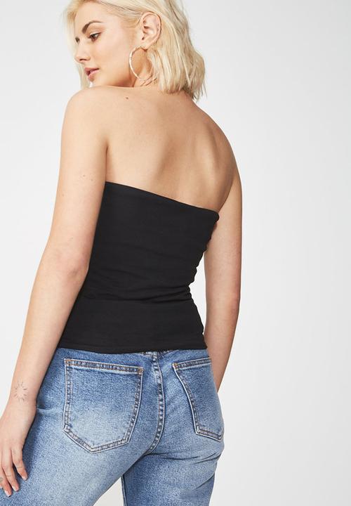 Cotton On - Tube top - black