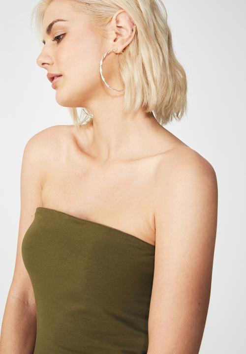 Cotton On - Tube top - green