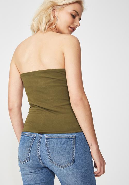 Cotton On - Tube top - green