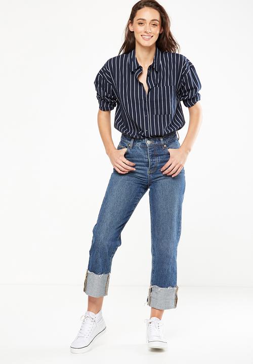 Cotton On - Monique - navy & white 