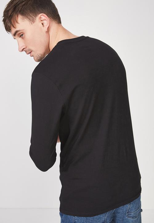 Cotton On - Tbar tee - black