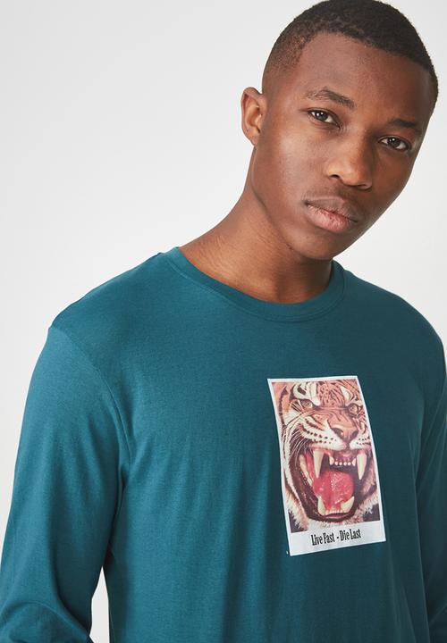 Cotton On - Tbar tee - blue 