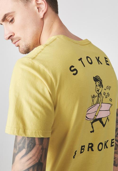 Cotton On - Tbar tee - yellow