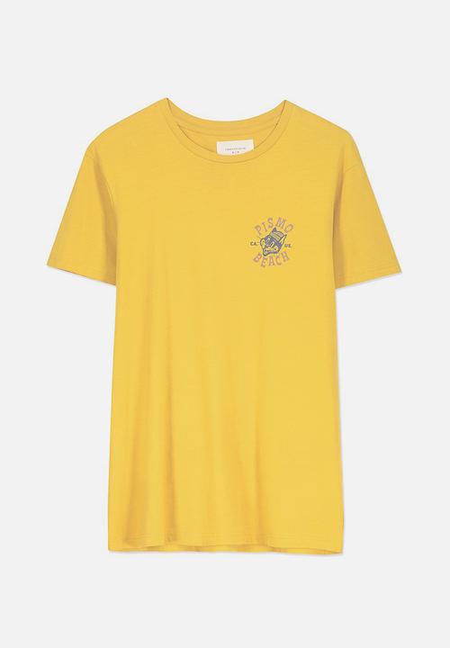 Cotton On - Tbar tee - gold