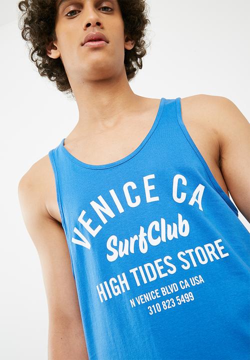 Cotton On - Tbar tank - blue 