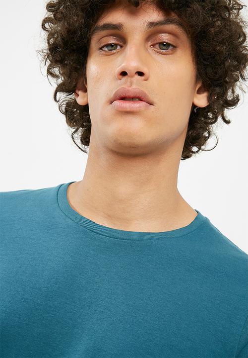 Cotton On - Essential crew tee -  blue