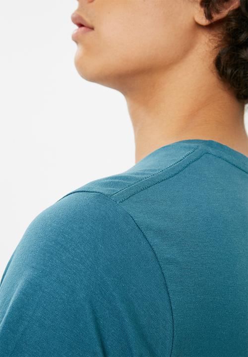 Cotton On - Essential crew tee -  blue