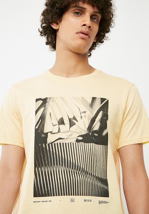 Cotton On - Tbar tee  - yellow