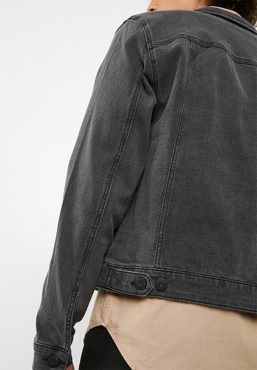 Only & Sons - Camp denim jacket - black