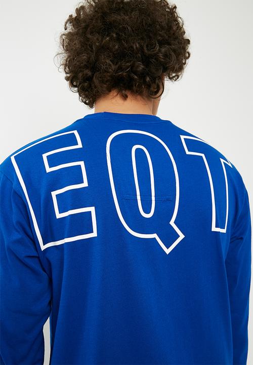 adidas Originals - EQT long sleeve tee collegiate - blue