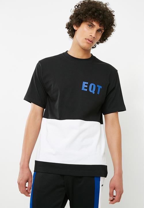 EQT graphic tee - black \u0026 white adidas 