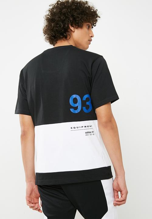 adidas Originals - EQT graphic tee - black & white