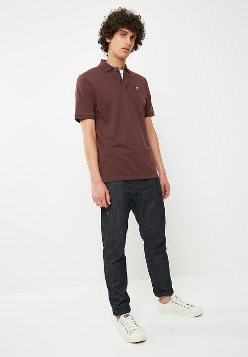 G-STAR - Dunda polo - burgundy 