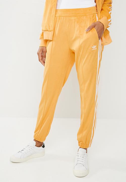 orange adidas bottoms