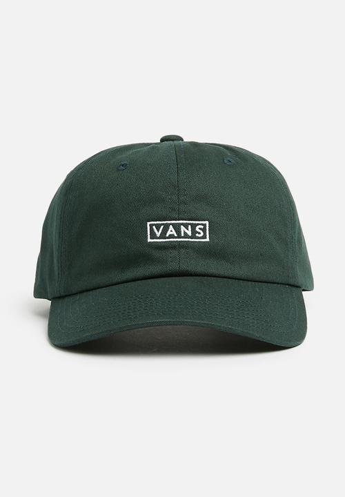 vans curved bill jockey cap