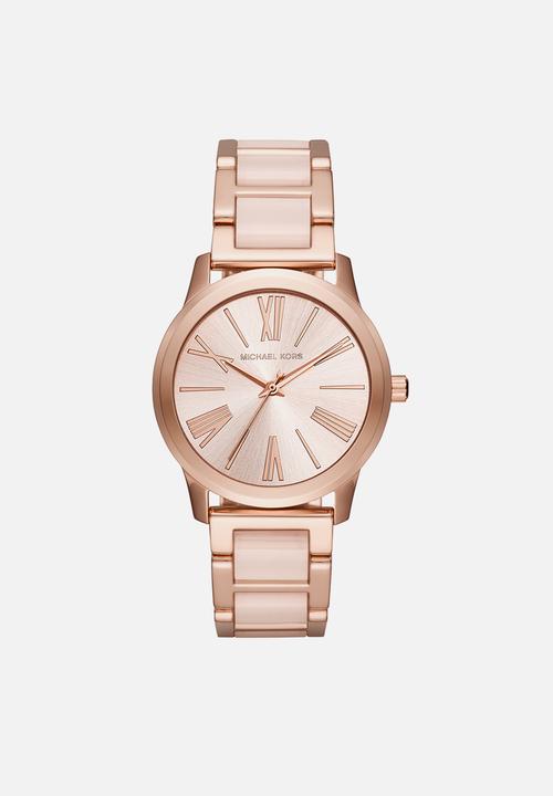 michael kors hartman watch rose gold