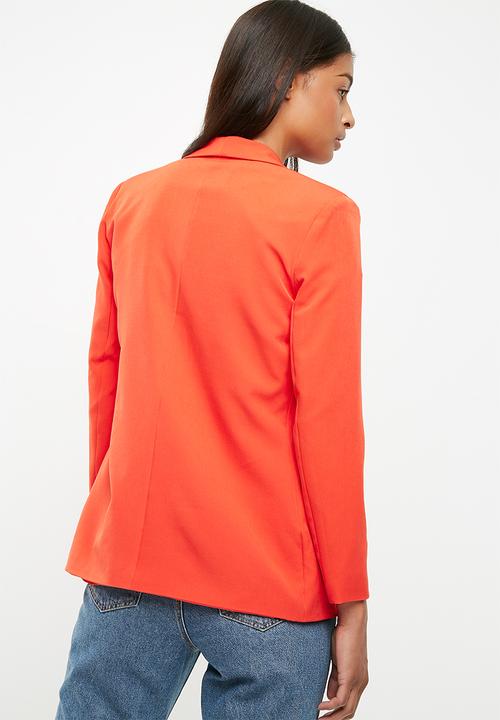Missguided - Crepe blazer - orange