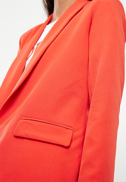Missguided - Crepe blazer - orange