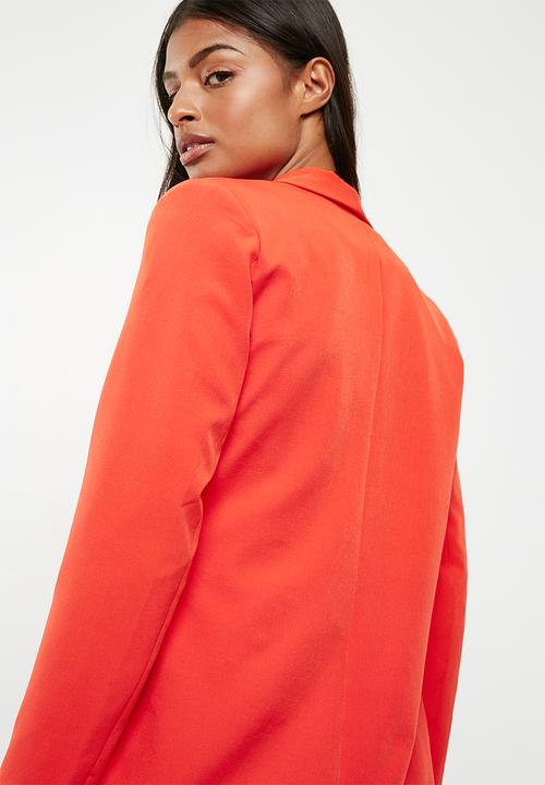 Missguided - Crepe blazer - orange