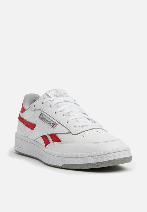 Reebok Classic - Revenge Plus - white / primal red & tin grey 