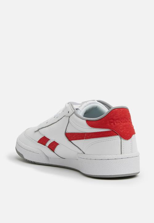 Reebok Classic - Revenge Plus - white / primal red & tin grey 