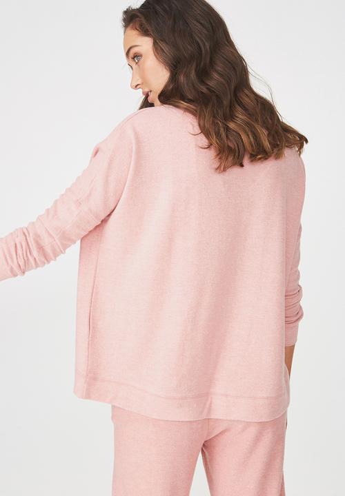 Cotton On - Super soft lounge top - pink