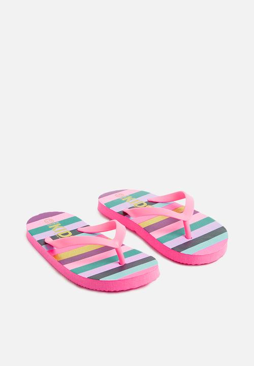 Cotton On - Printed flip flops - multi