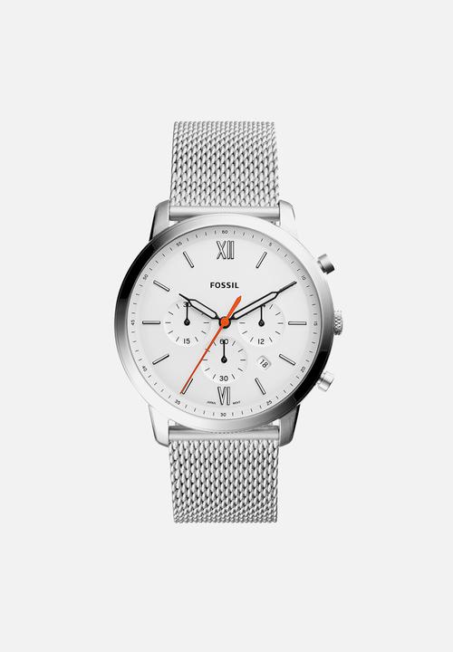 Fossil neutra men - silver stainless steel