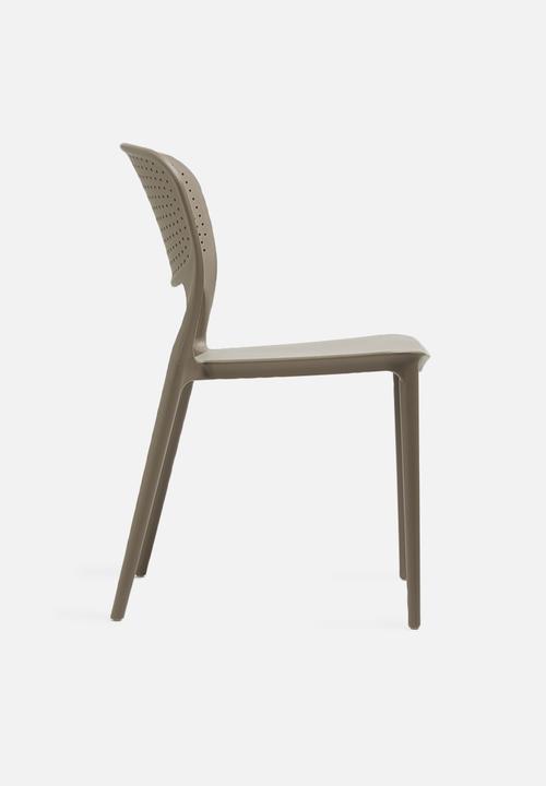 Sixth Floor - Dot chair - taupe