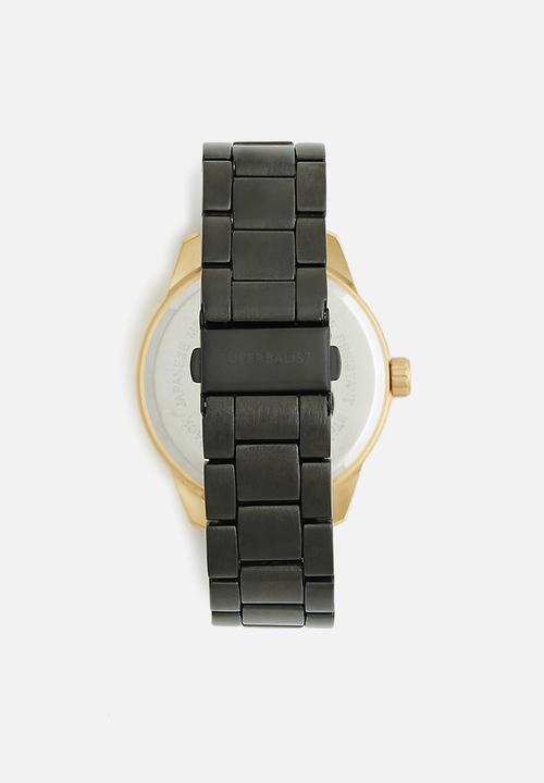 Superbalist - Julius chain watch - black