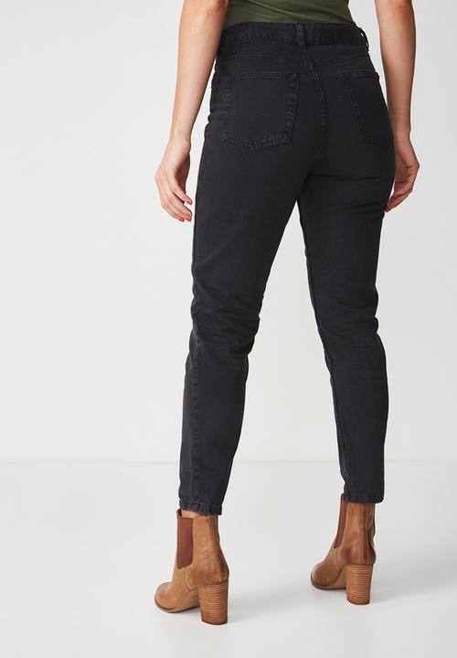 Supré  - The cool mom jean - black