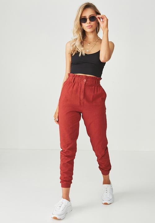 Supré  - Luxe crop cami - black