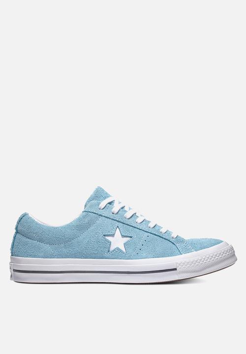 blue suede converse one star