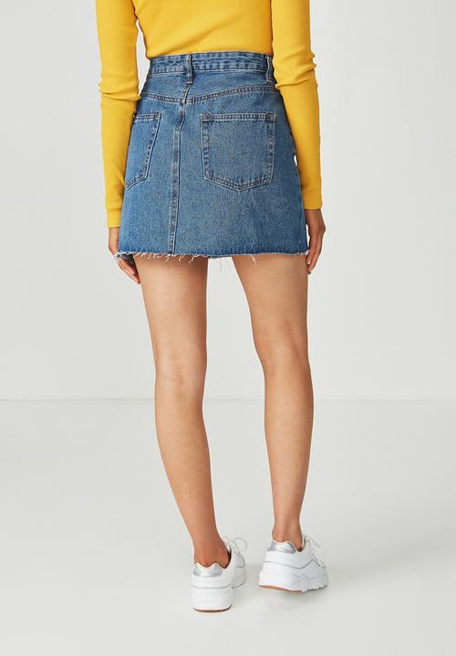 Supré  - The Blair Aline denim skirt - blue