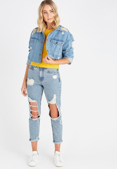 Supré  - Baby tee - mustard