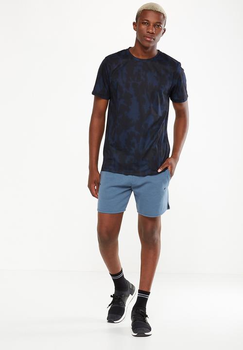 Cotton On - Coar active tee - black & blue