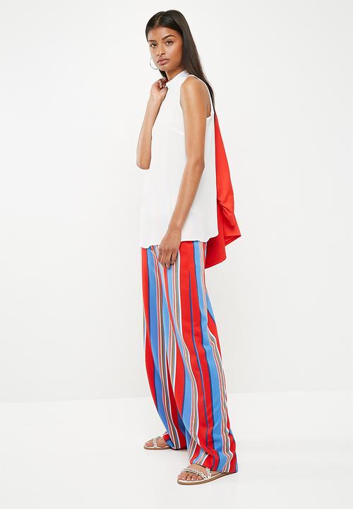 Superbalist - Turtle neck blouse with wrap back - cream