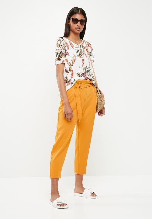 Superbalist - D ring pants - mustard