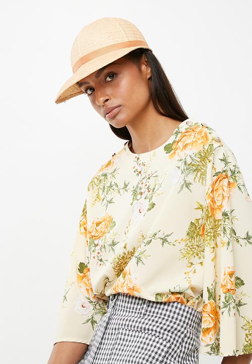Superbalist - Straw peacap - natural