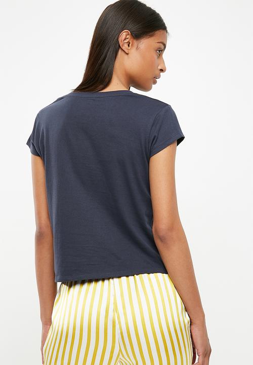 Cotton On - Tbar friends graphic tee - blue 