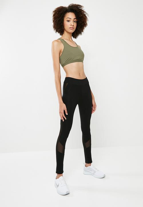dailyfriday - Multi strap crop top - khaki 