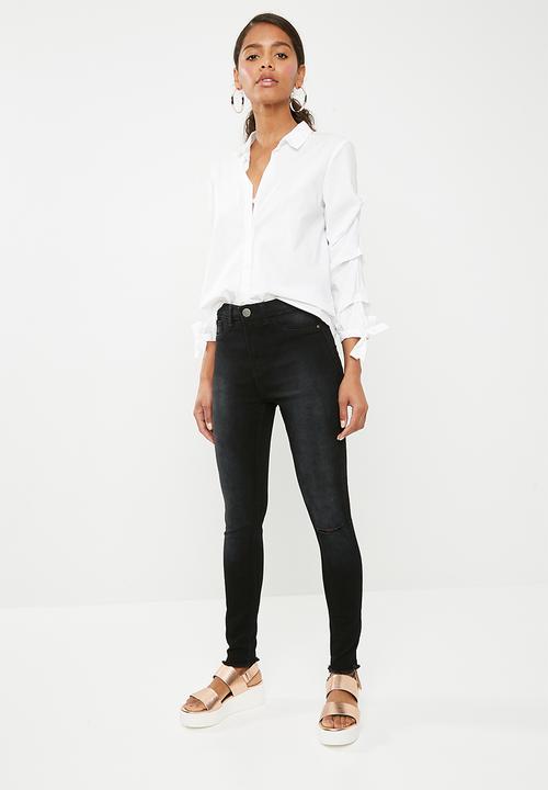 Superbalist - Upstyled jeggings - black