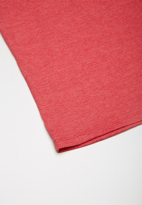 Superbalist - Kids boys crew neck with pocket - red