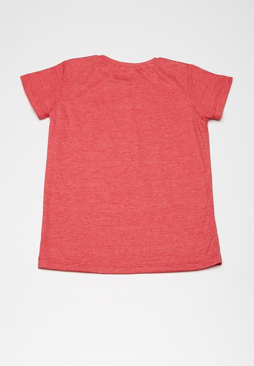 Superbalist - Kids boys crew neck with pocket - red