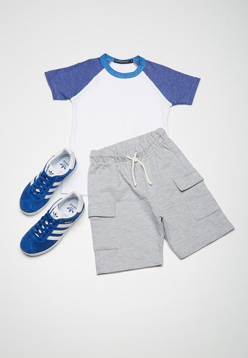 Superbalist - Kids boys 2 pack raglan tee - multi 